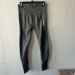 Gymshark Dark Grey Energy Seamless Leggings Size Medium
